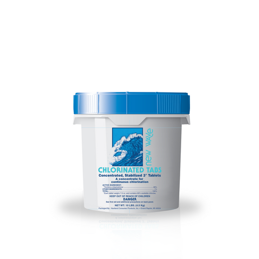 NewWave® 10lb Chlorine Tabs 3-Inch