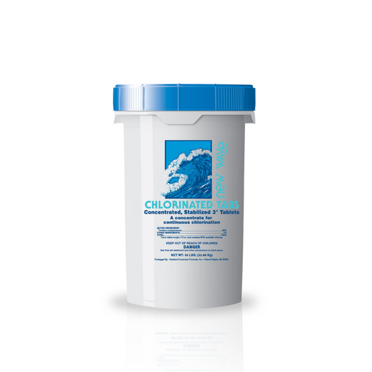 NewWave® 50lb Chlorine Tabs 3-Inch